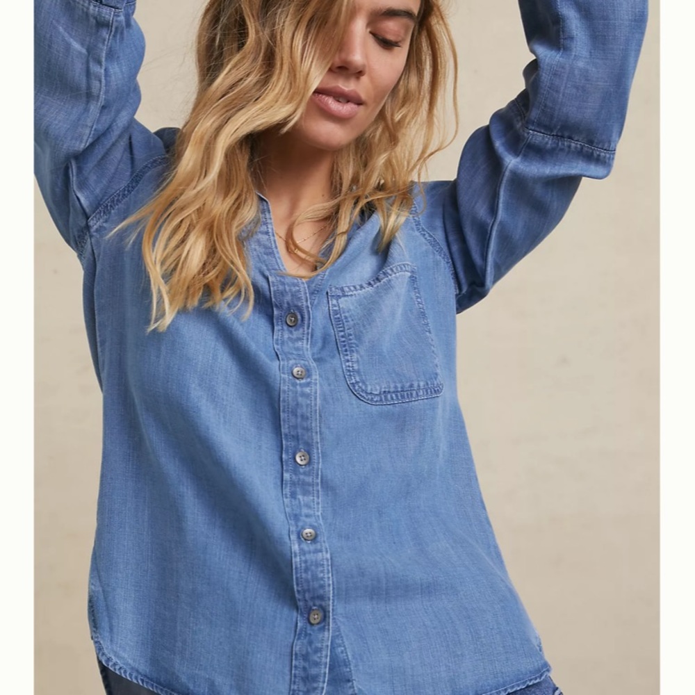 cloth and stone jean shirt